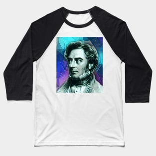 Robert Stephenson Portrait | Robert Stephenson Artwork 6 Baseball T-Shirt